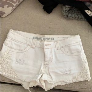 White shorts